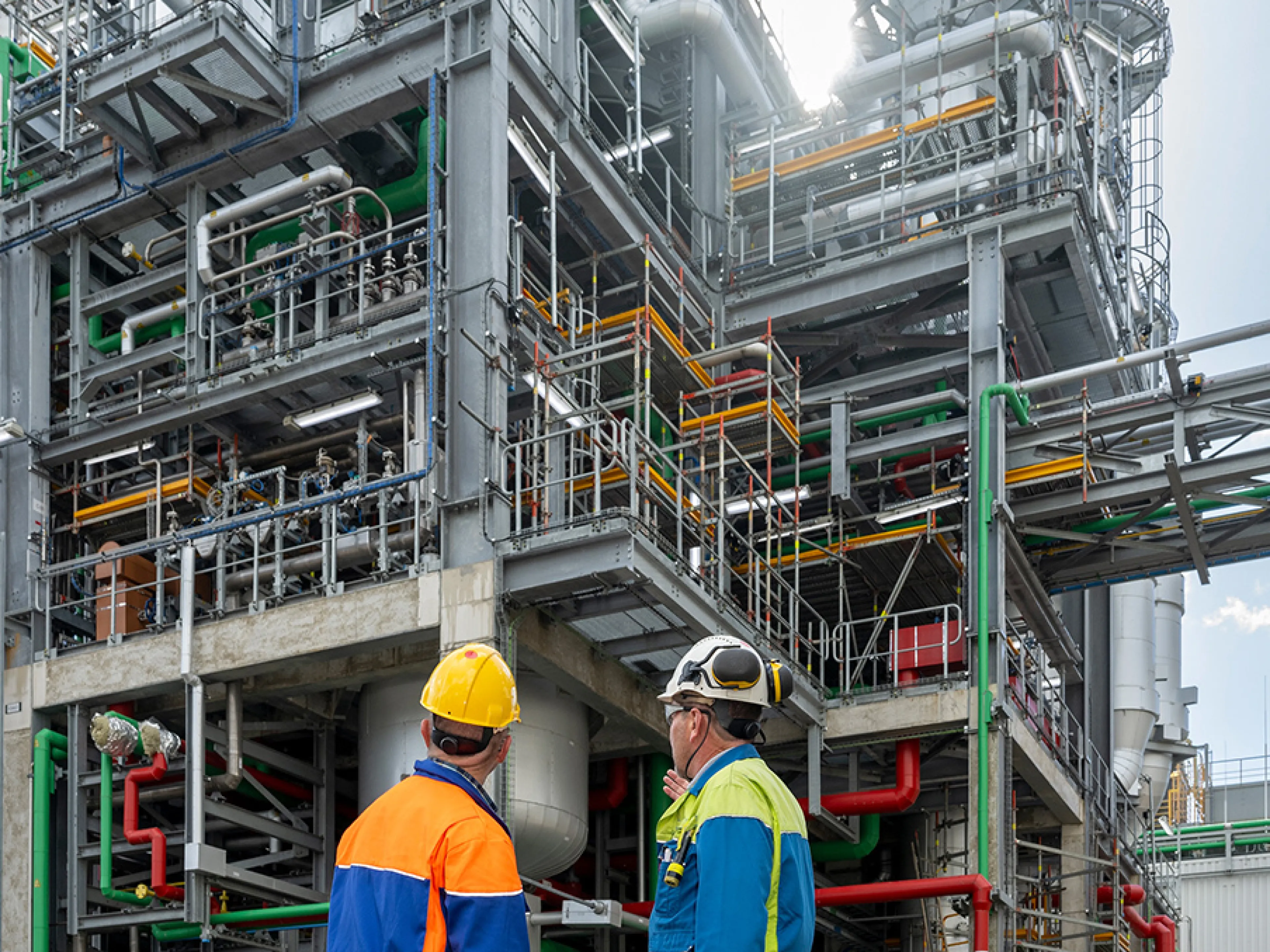 Neue BASF-Anlage zur Herstellung von Alkylethanolaminen in Antwerpen