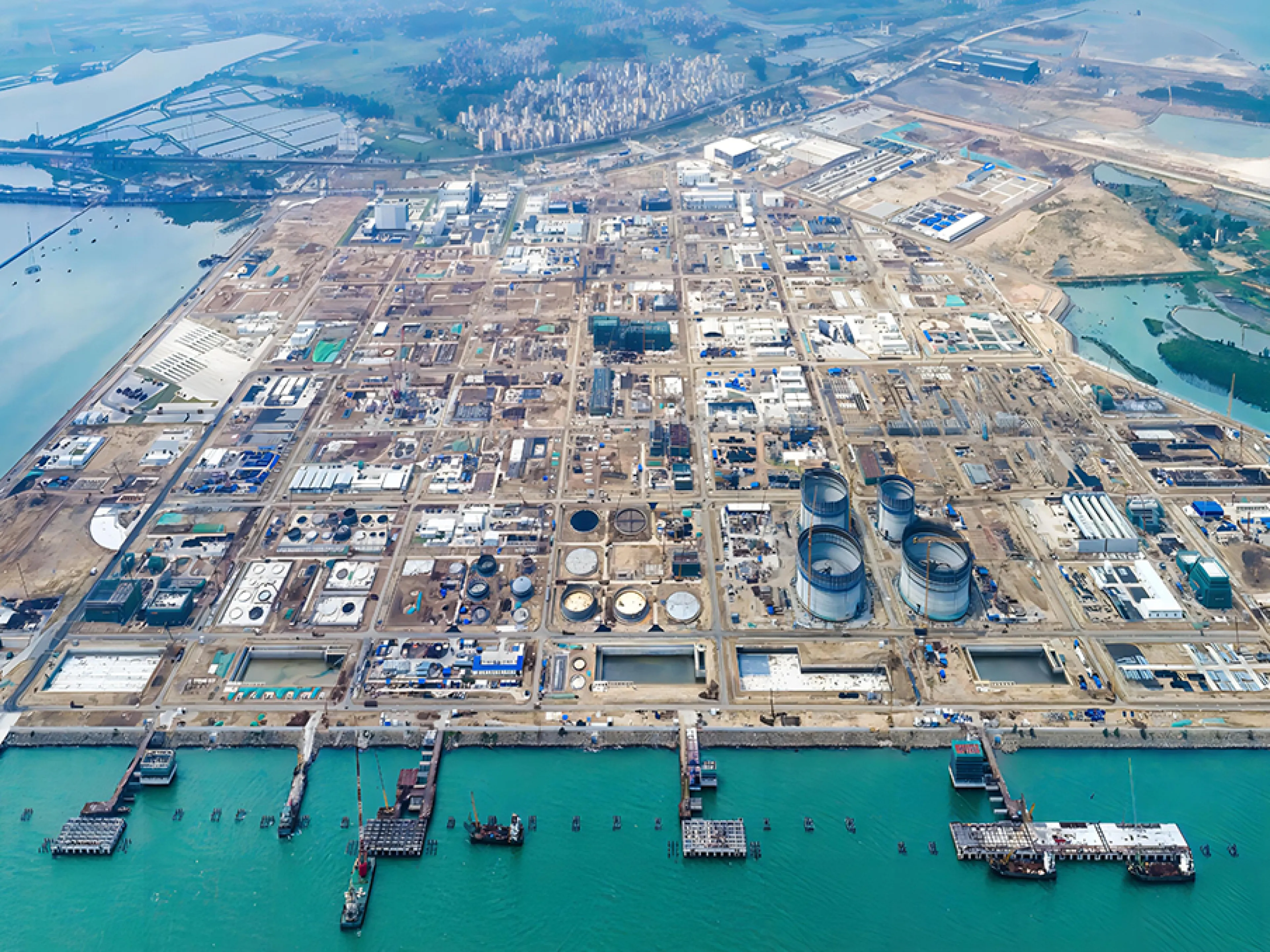 BASF Zhanjiang Verbundstandortprojekt in China