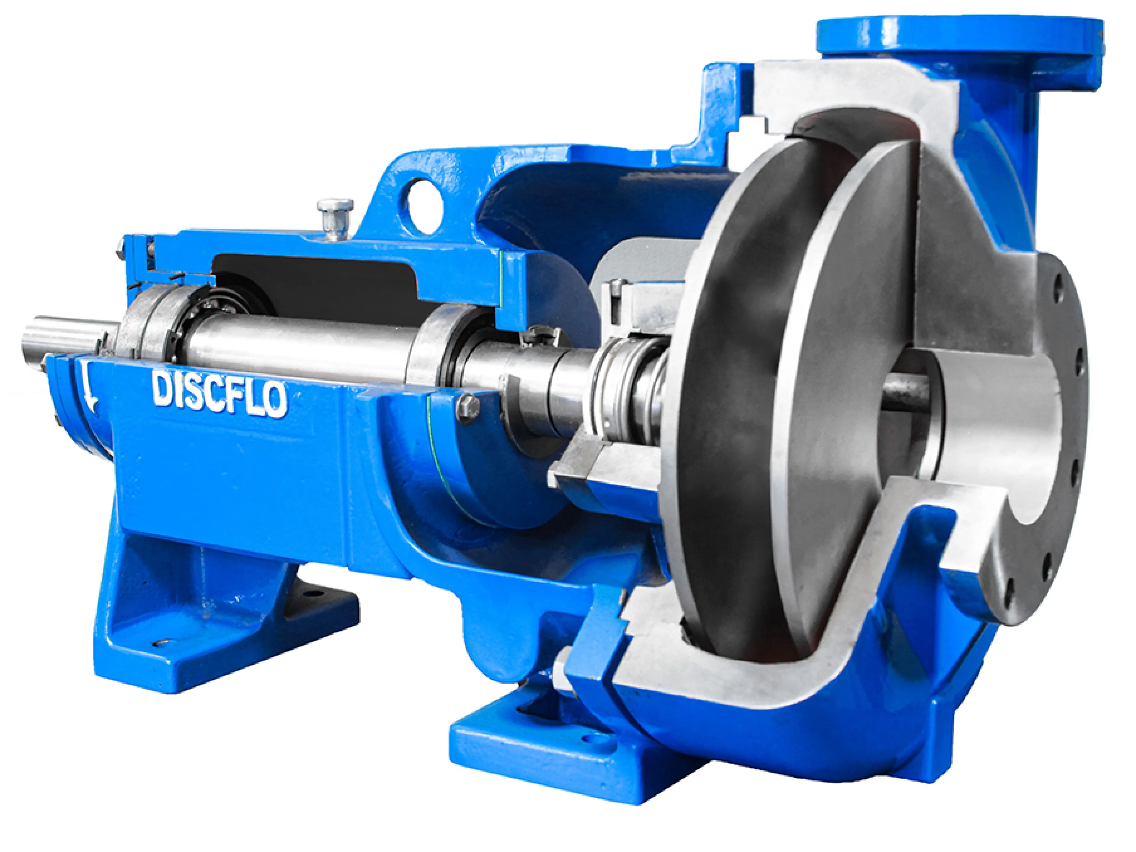 Scheibenpumpen von Discflo fördern abrasive und korrosive Medien nahezu ohne Verschleiß und können Wartungskosten in vielen Anwendungen deutlich senken, Bild: Axflow Scheibenpumpen von Discflo fördern abrasive und korrosive Medien nahezu ohne Verschleiß und können Wartungskosten in vielen Anwendungen deutlich senken