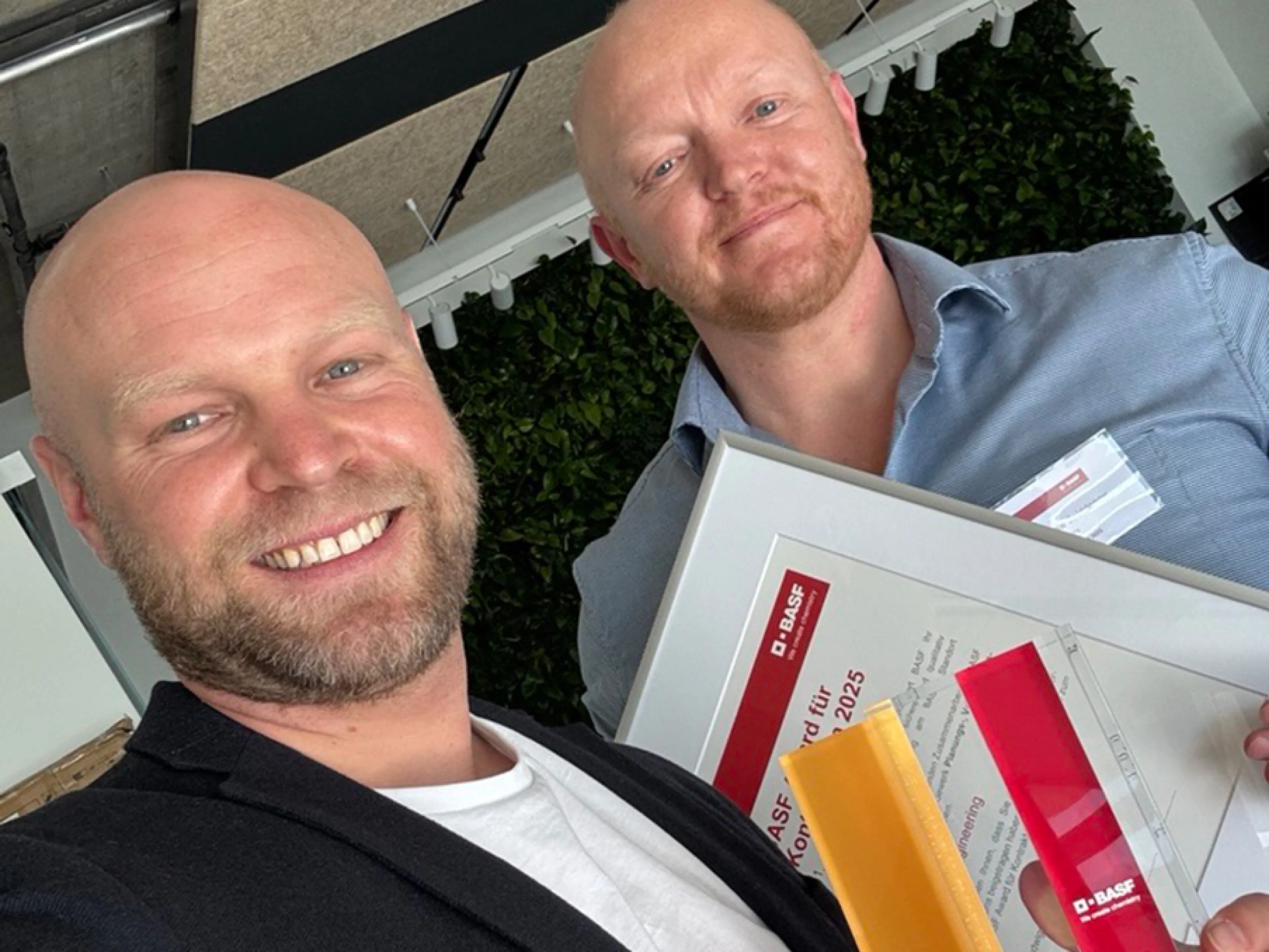 Rösberg wurde mit BASF Kontraktoren Award 2025 für das Gewerk Planungsleistungen ausgezeichnet