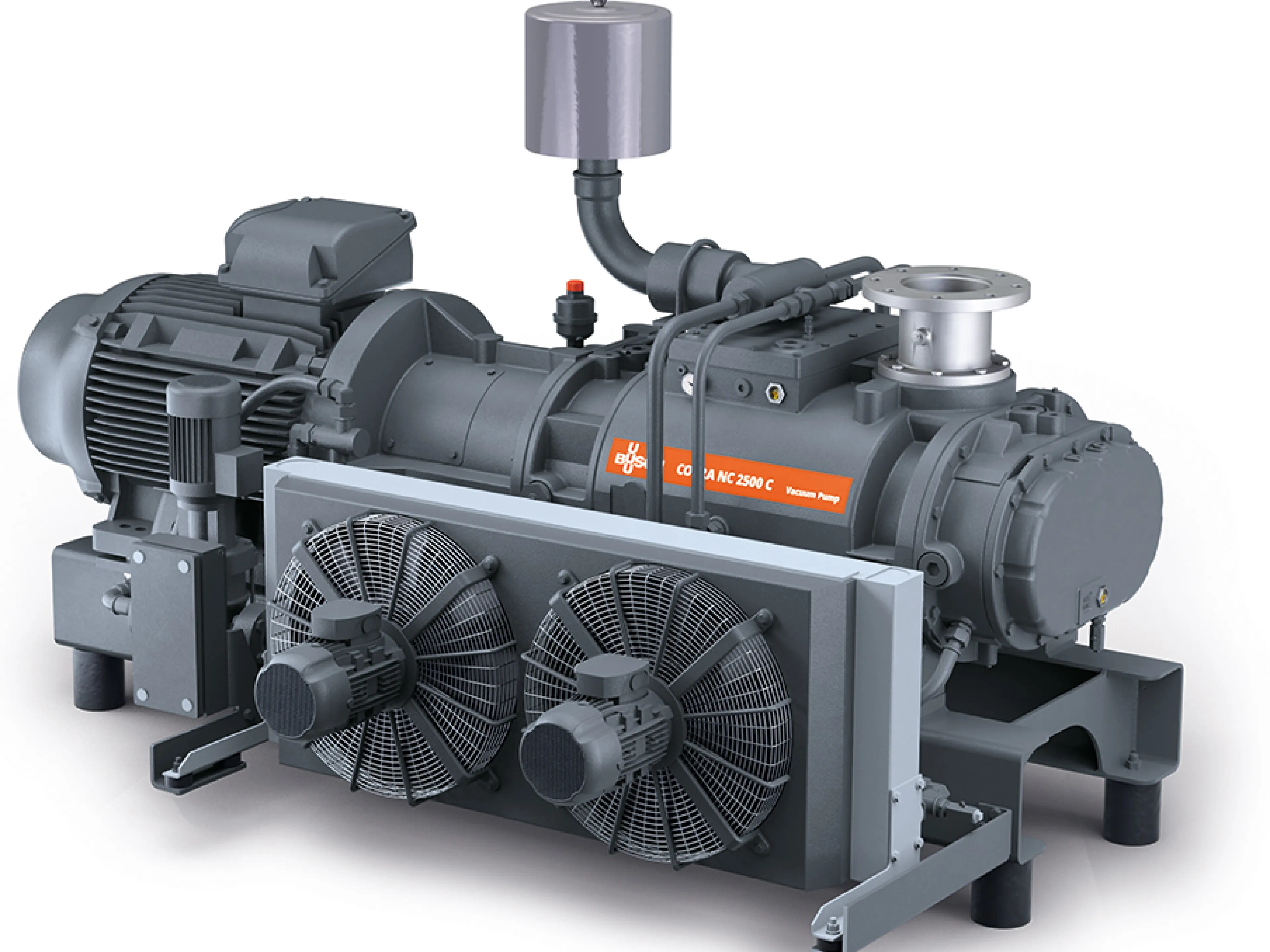 Schrauben-Vakuumpumpe, Bild: Busch Vacuum Solutions Schrauben-Vakuumpumpe vom Busch