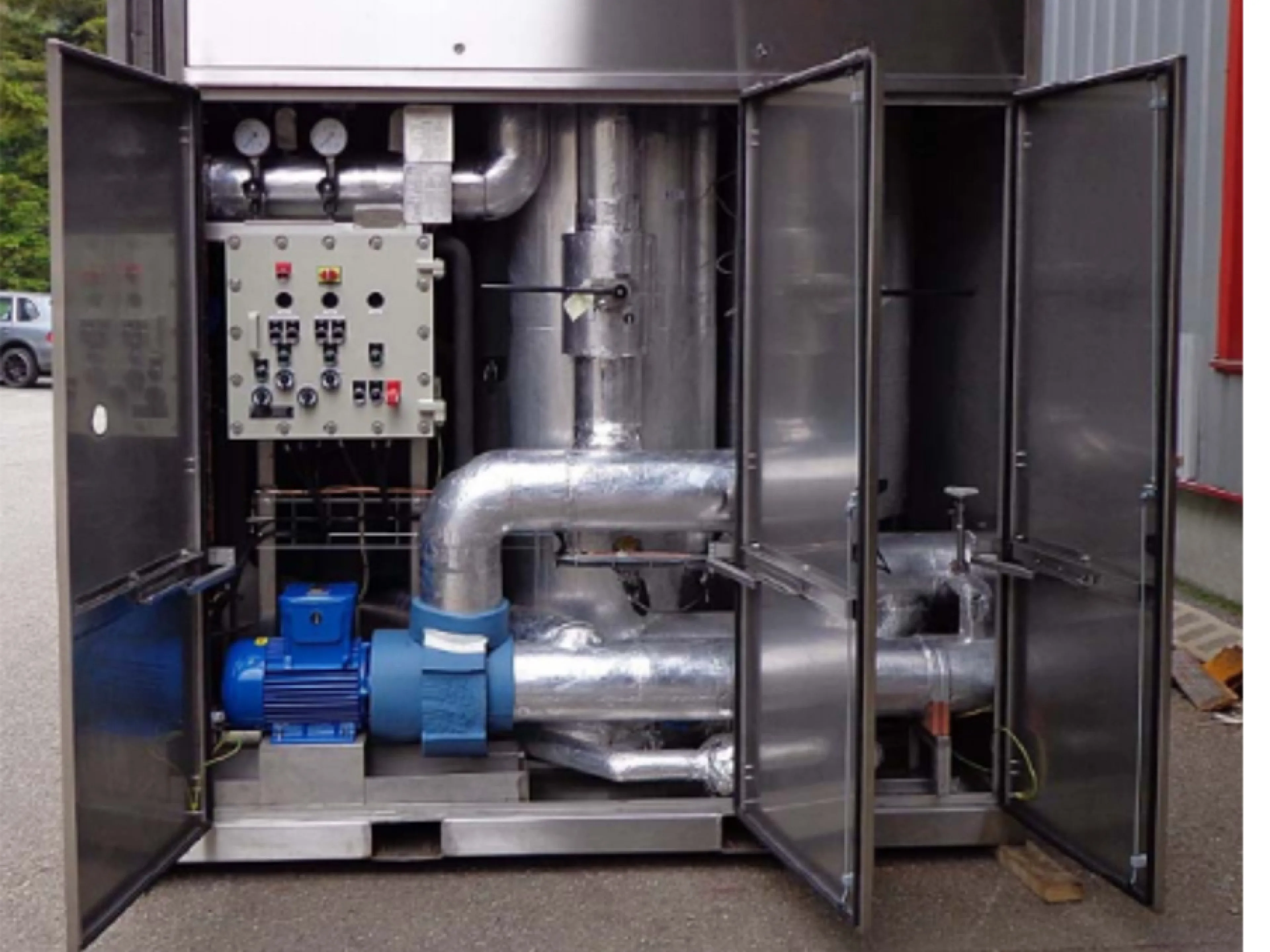 Temperaturregelung: Das Alaska-System ist modular aufgebaut, dies ermöglicht einfache Wartung, flexible Erweiterung und nahtlose Integration in bestehende Prozessanlagen