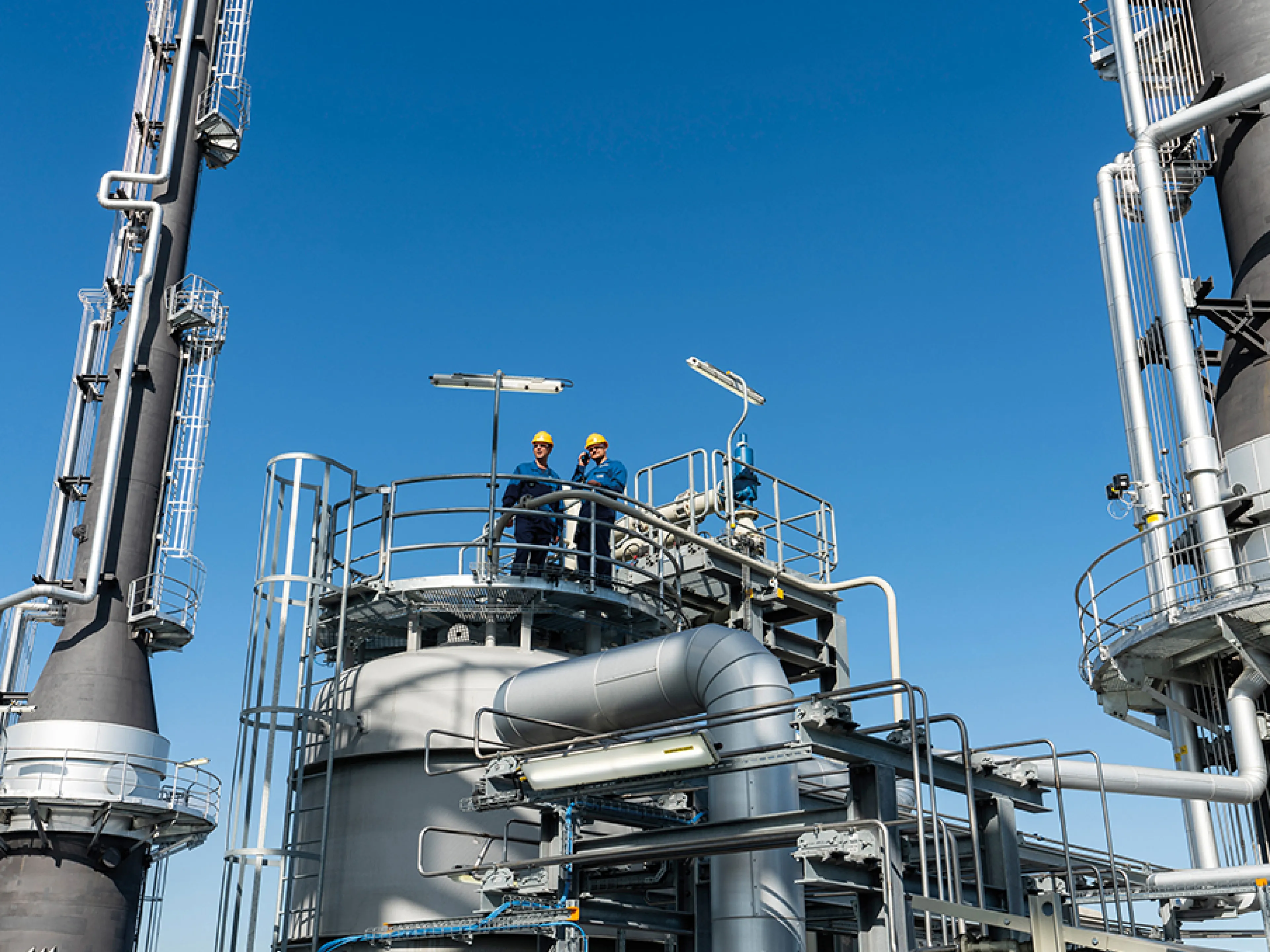 BASF Acetylen-Anlage am Standort Ludwigshafen