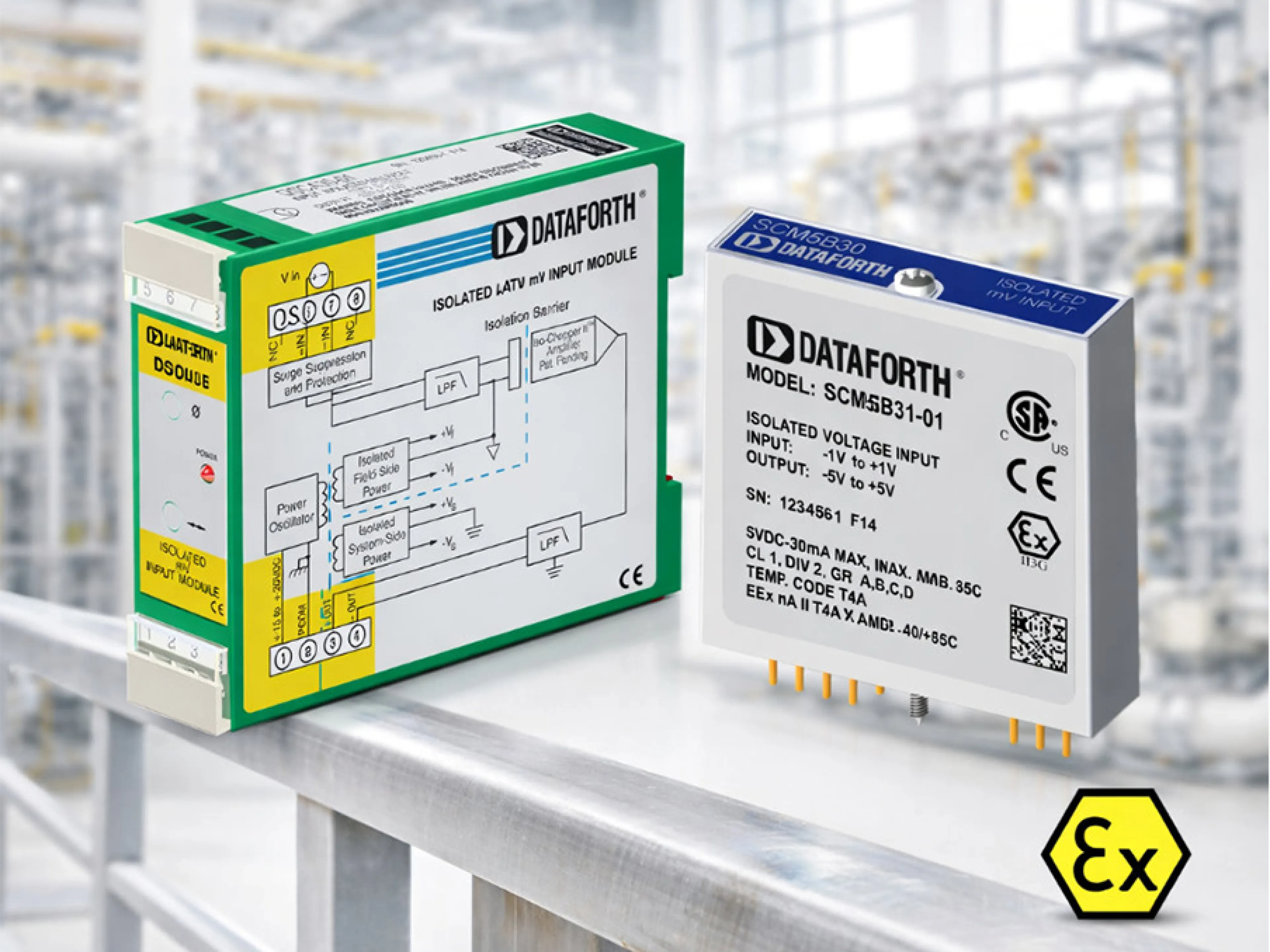 Explosionsschutz: Signaltechnik im Ex-Bereich „DSCA“ und „SCM5B“ im Einsatz in der Chemieproduktion