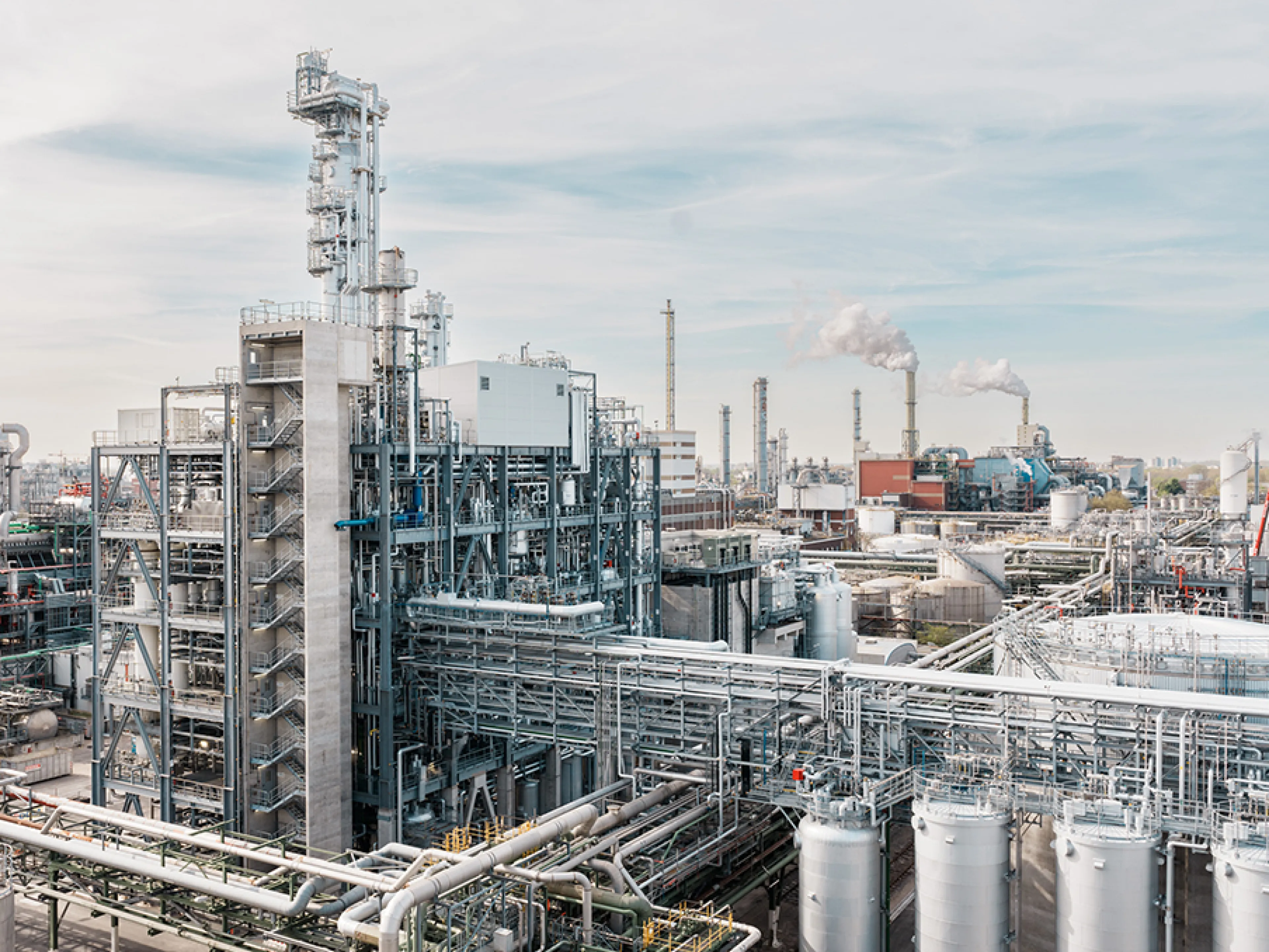 Neue Menthol‑Anlage von BASF in Ludwigshafen