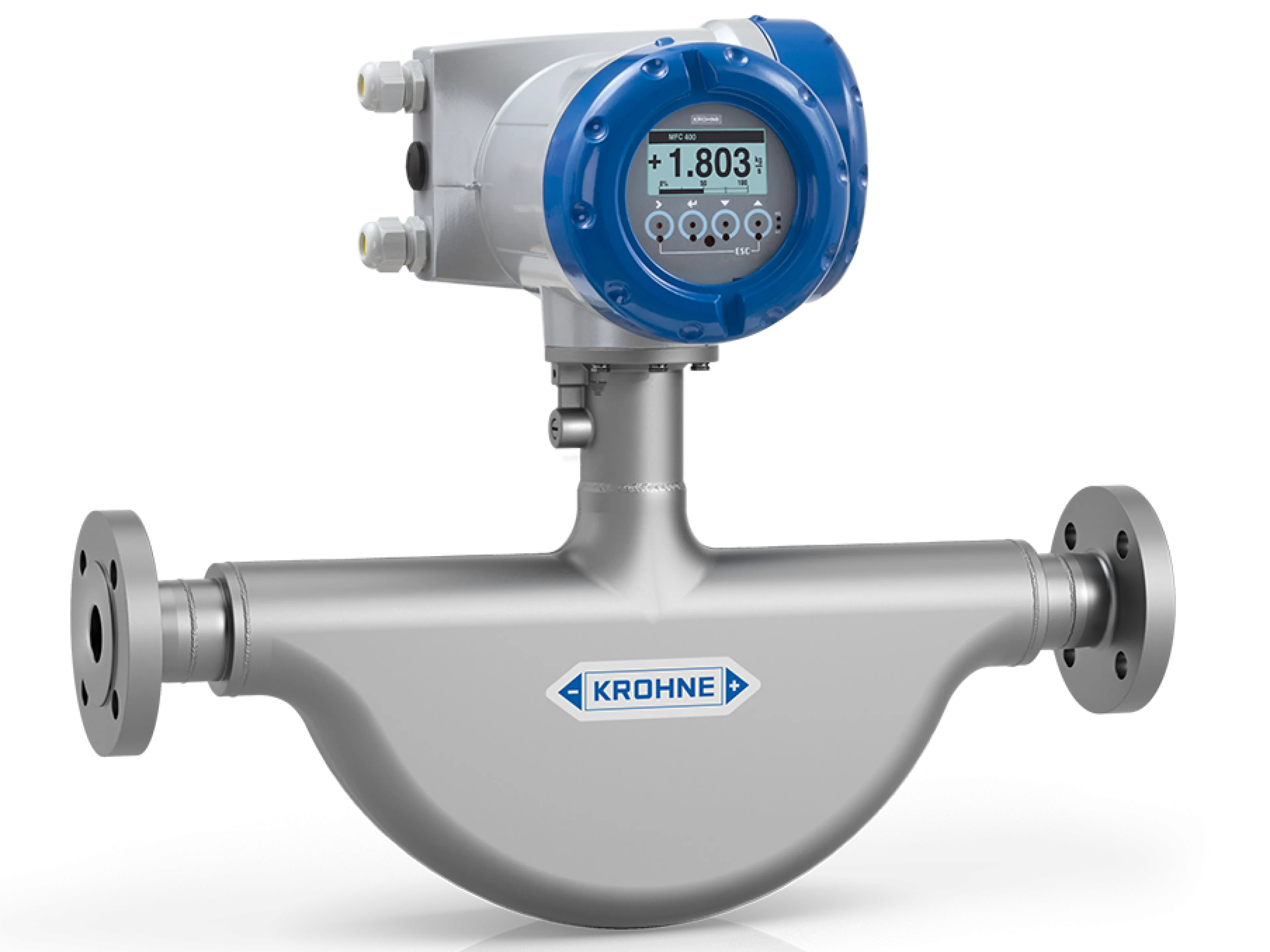 Neues Coriolis Masse-Durchflussmessgerät für alle Standard-Prozessanwendungen mit Gasen und Flüssigkeiten