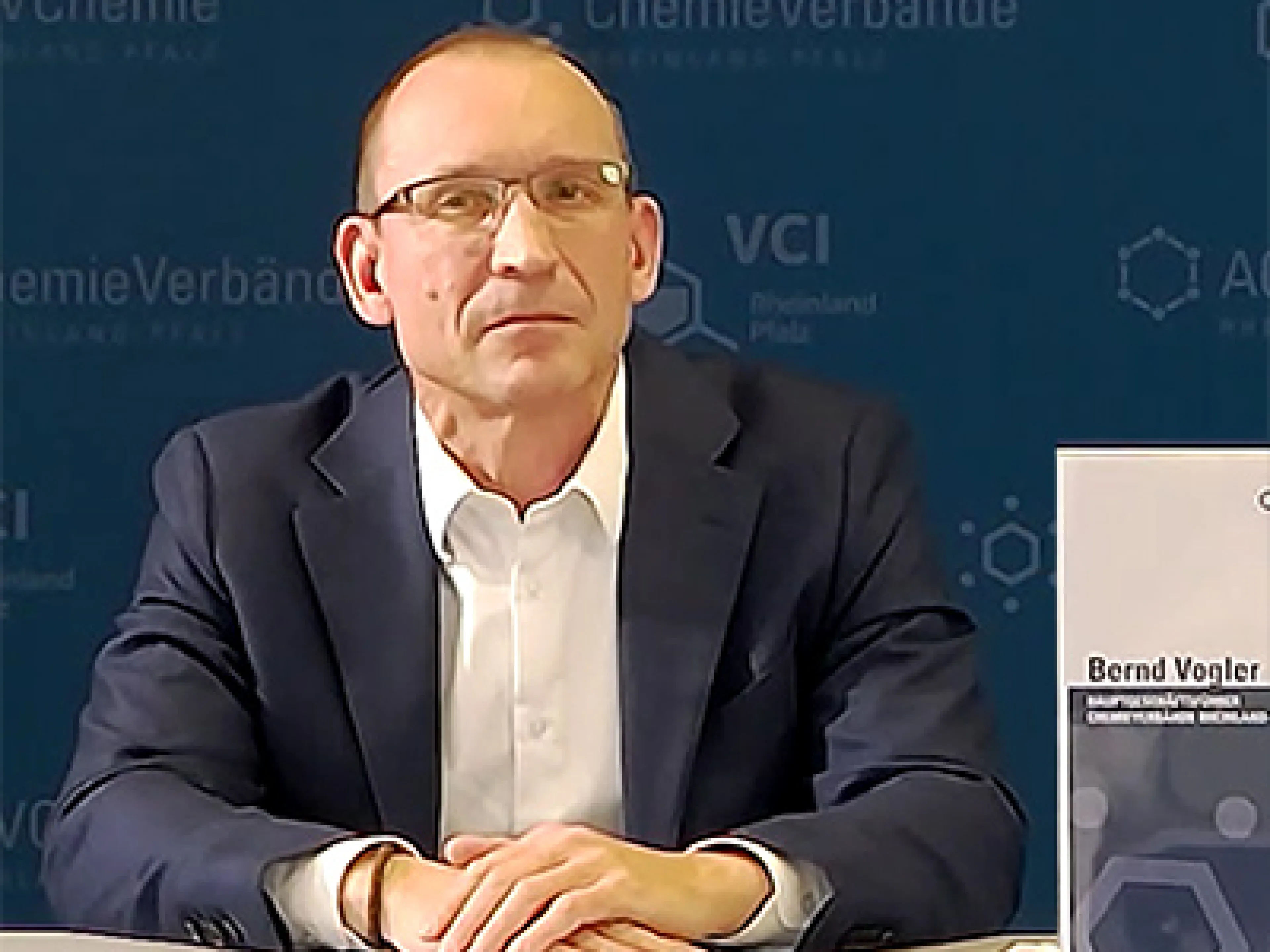 Bernd Vogler, Hauptgeschäftsführer Chemieverbände Rheinland-Pfalz