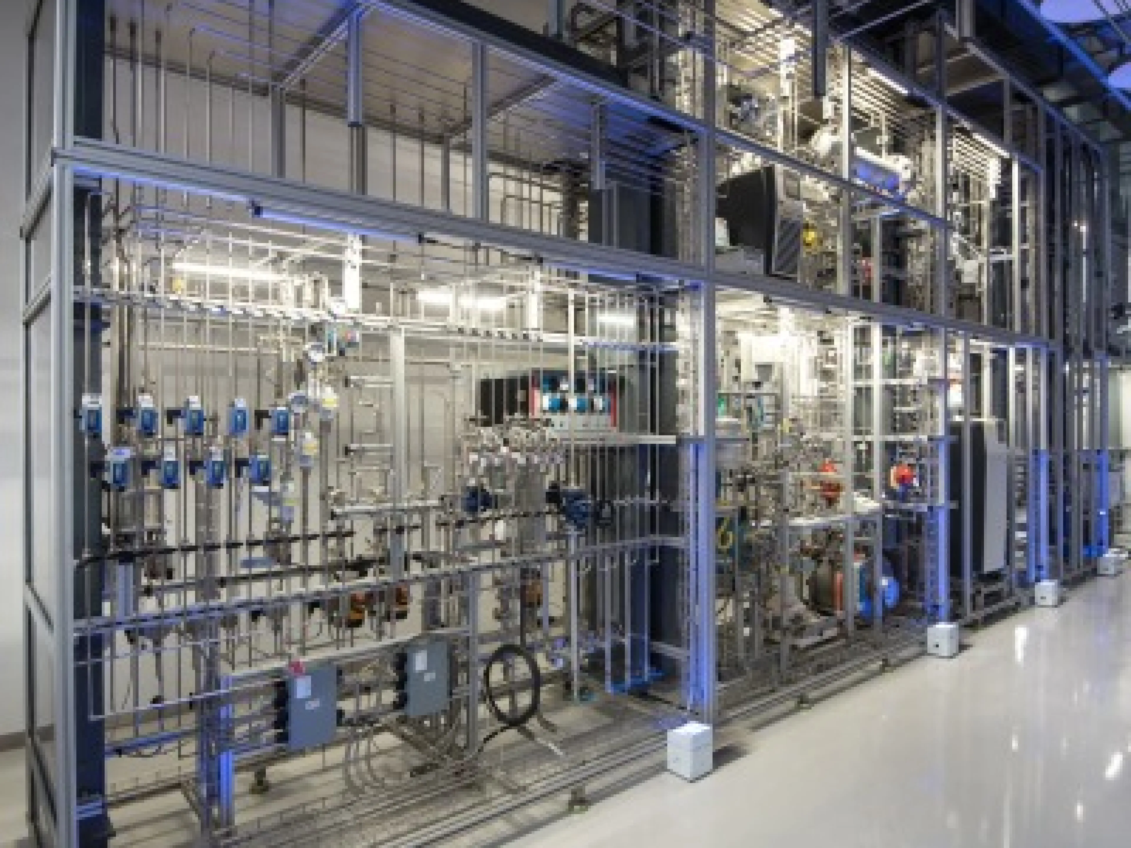 Forschungstechnikum der BASF in Ludwigshafen