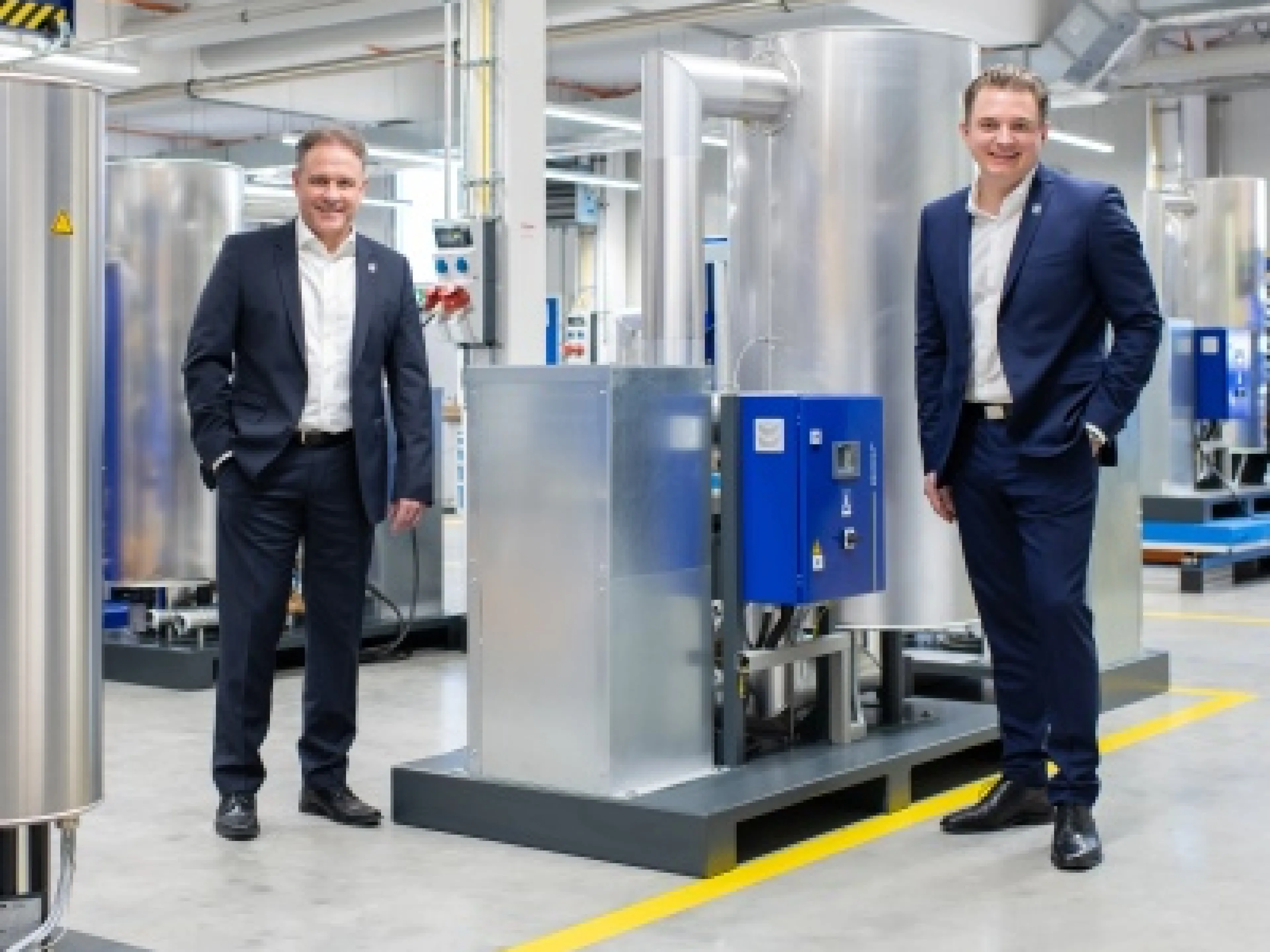 Norbert Strack (links) und Yannick Koch bilden die neue Geschäftsführung von Beko Technologies