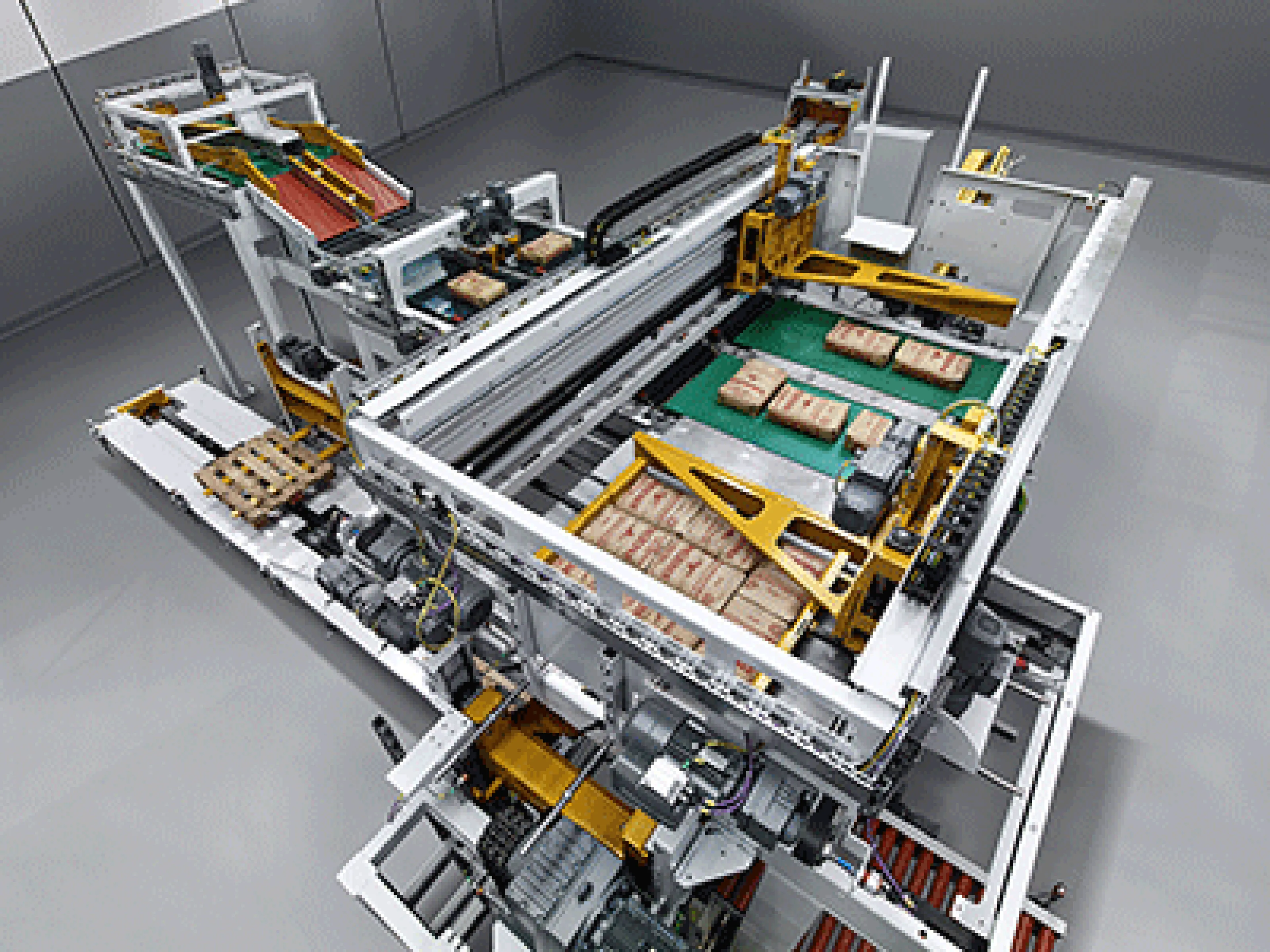 Hochleistungslagenpalettierer Beumer Paletpac