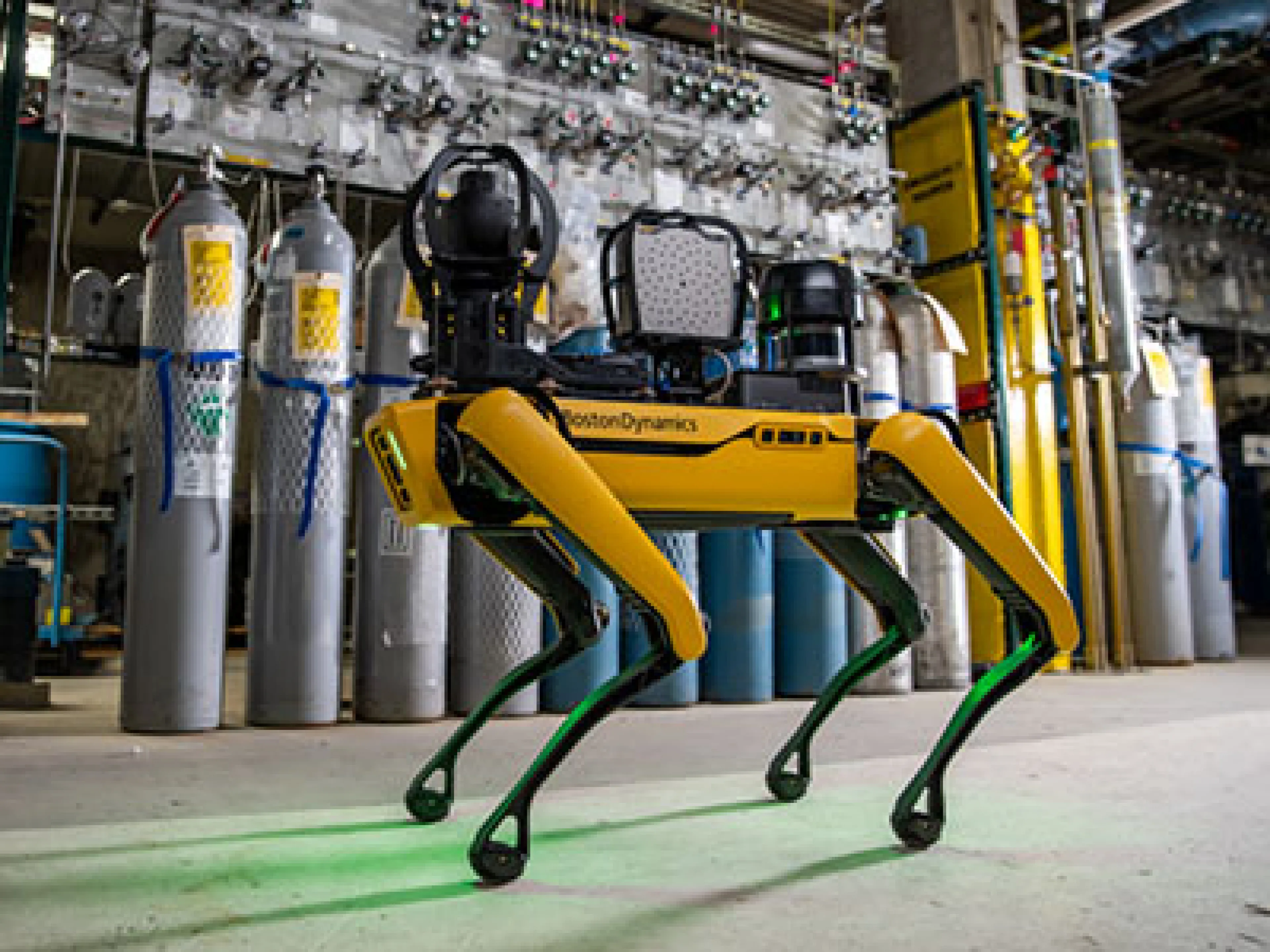 Das Firmware-Upgrade für Spot erlaubt es Anwendern, Geräuschmessungen mit der Akustikkamera SV600 direkt über ein Spot-Tablet zu steuern und Probleme schneller zu analysieren und beheben