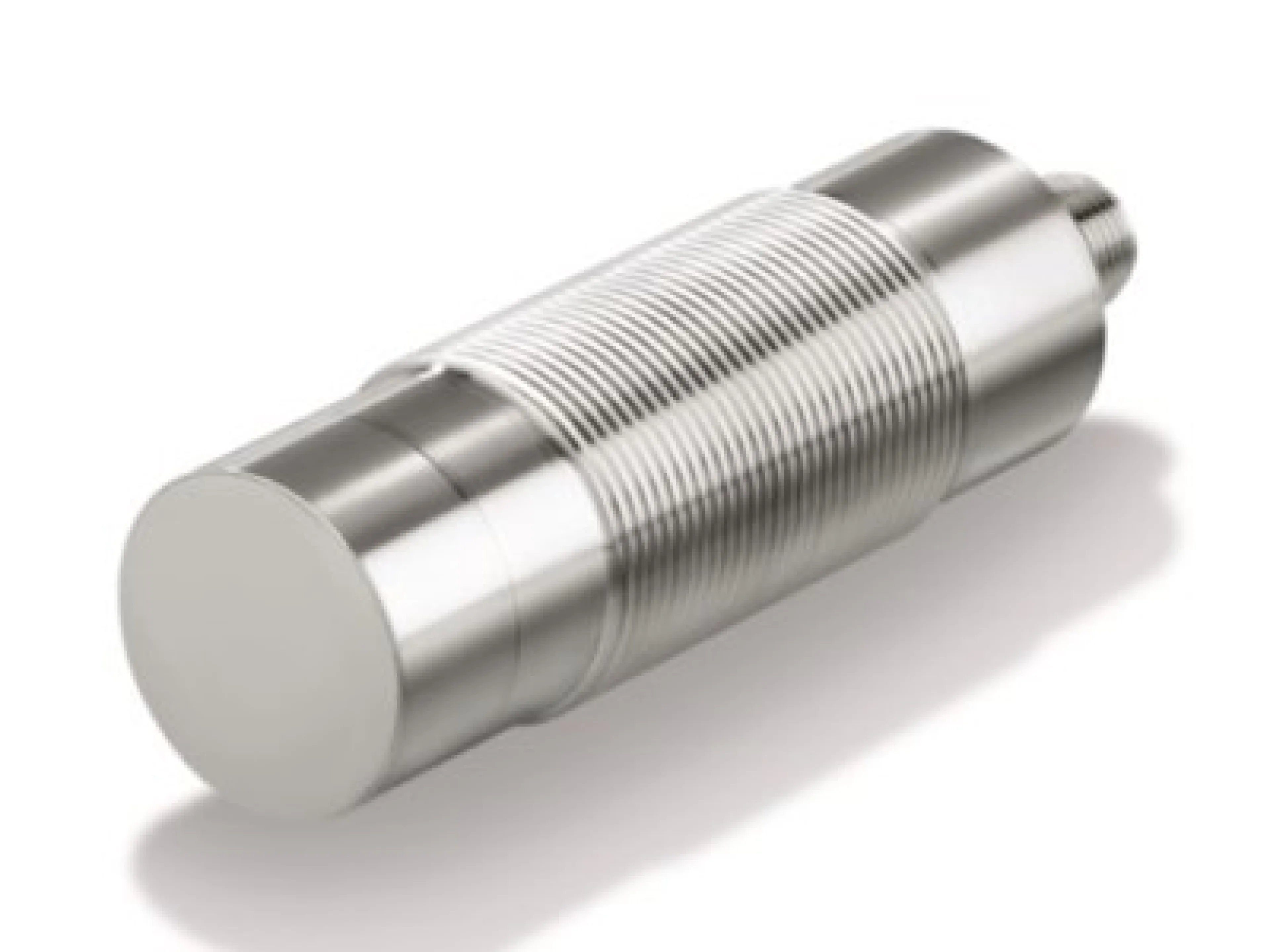 Der neue Ultraschall-Ganzmetallsensor aus V4A-Edelstahl widersteht auch rauen Umgebungsbedingungen, Bild: Ifm Der neue Ultraschall-Ganzmetallsensor aus V4A-Edelstahl widersteht auch rauen Umgebungsbedingungen