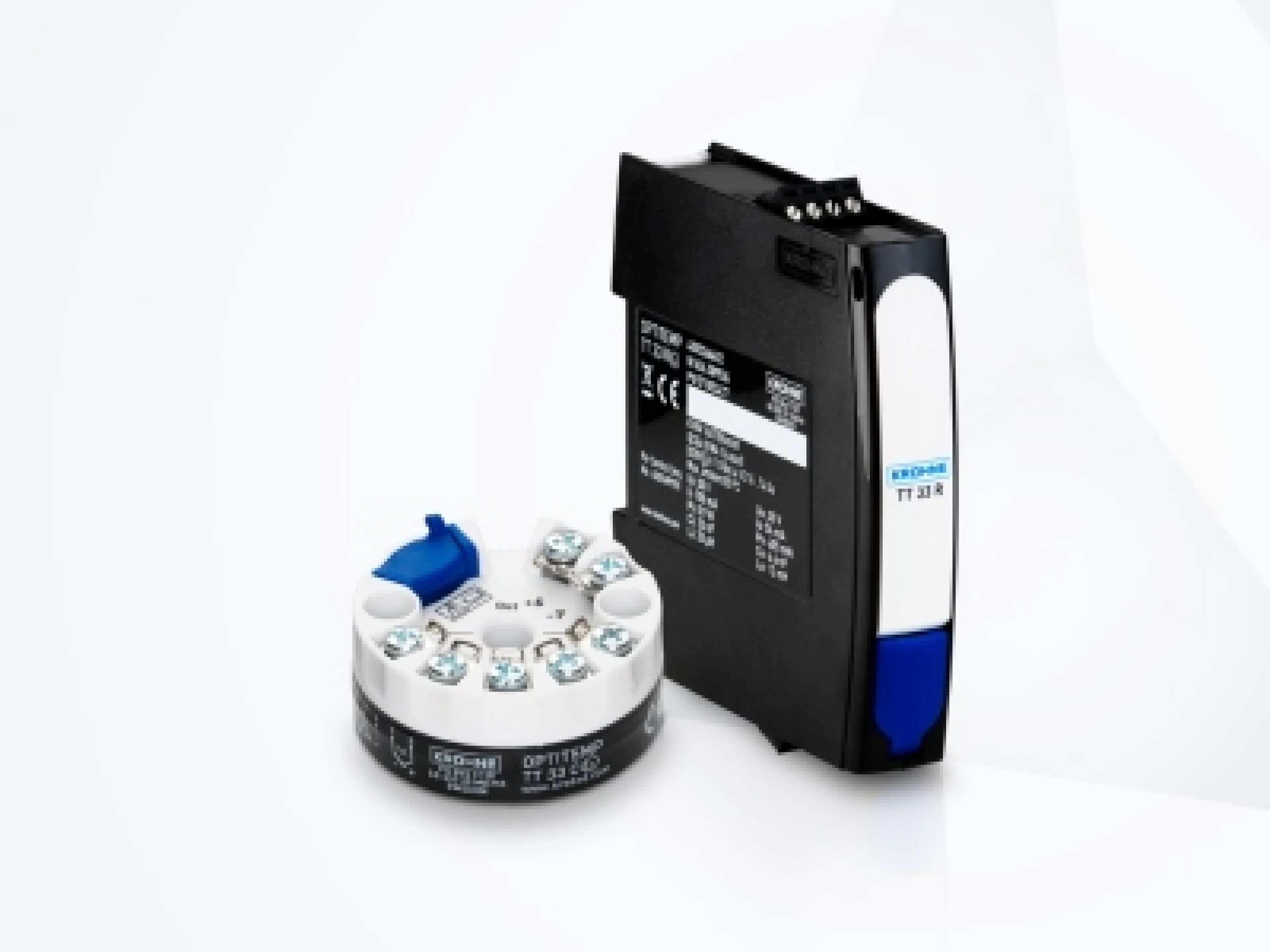Neuer universeller Optitemp TT 33 C/R Temperaturtransmitter für Widerstandsthermometer und Thermoelemente