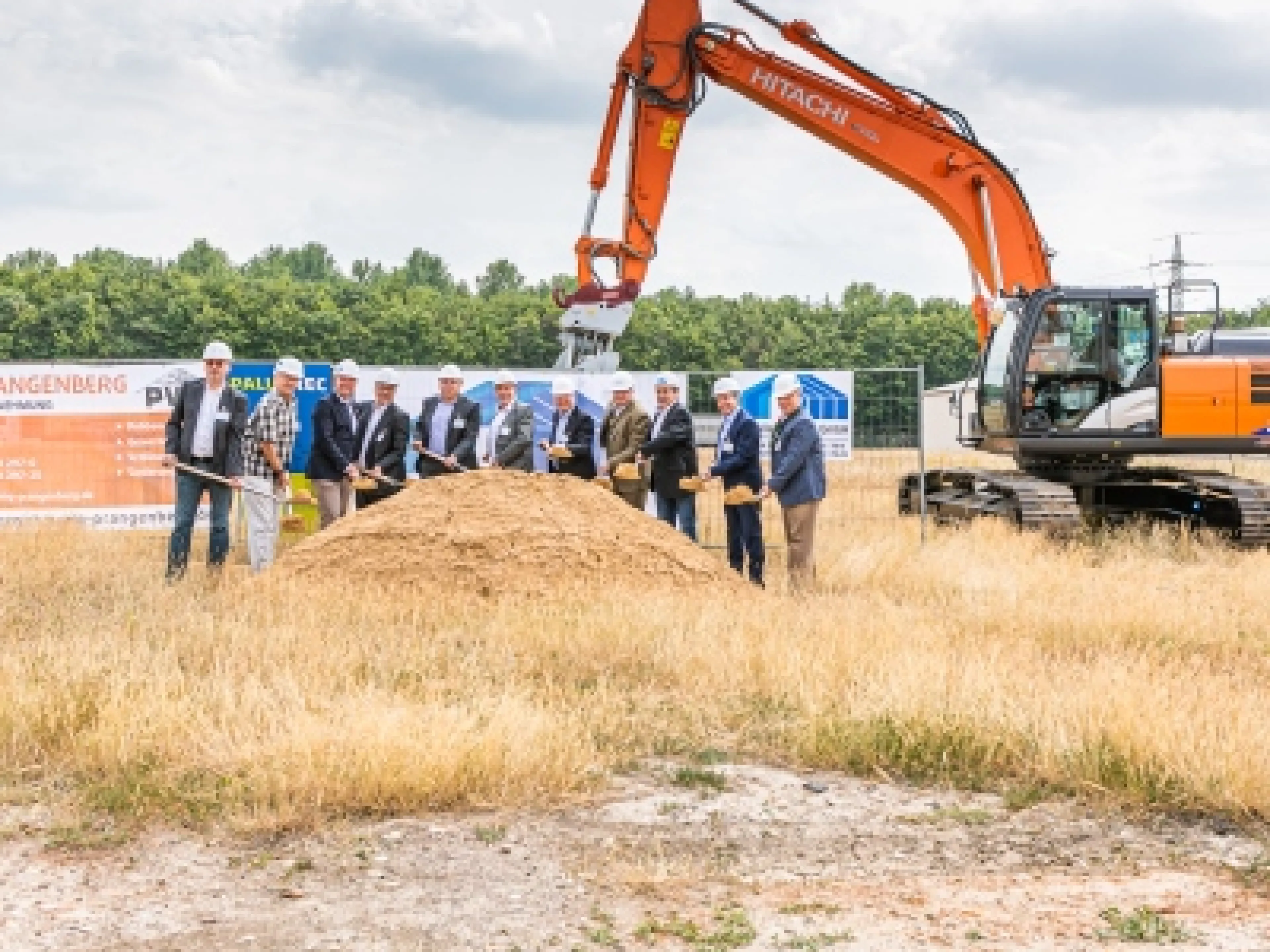 Spatenstich für die Palurec GmbH im Chemiepark Knapsack
