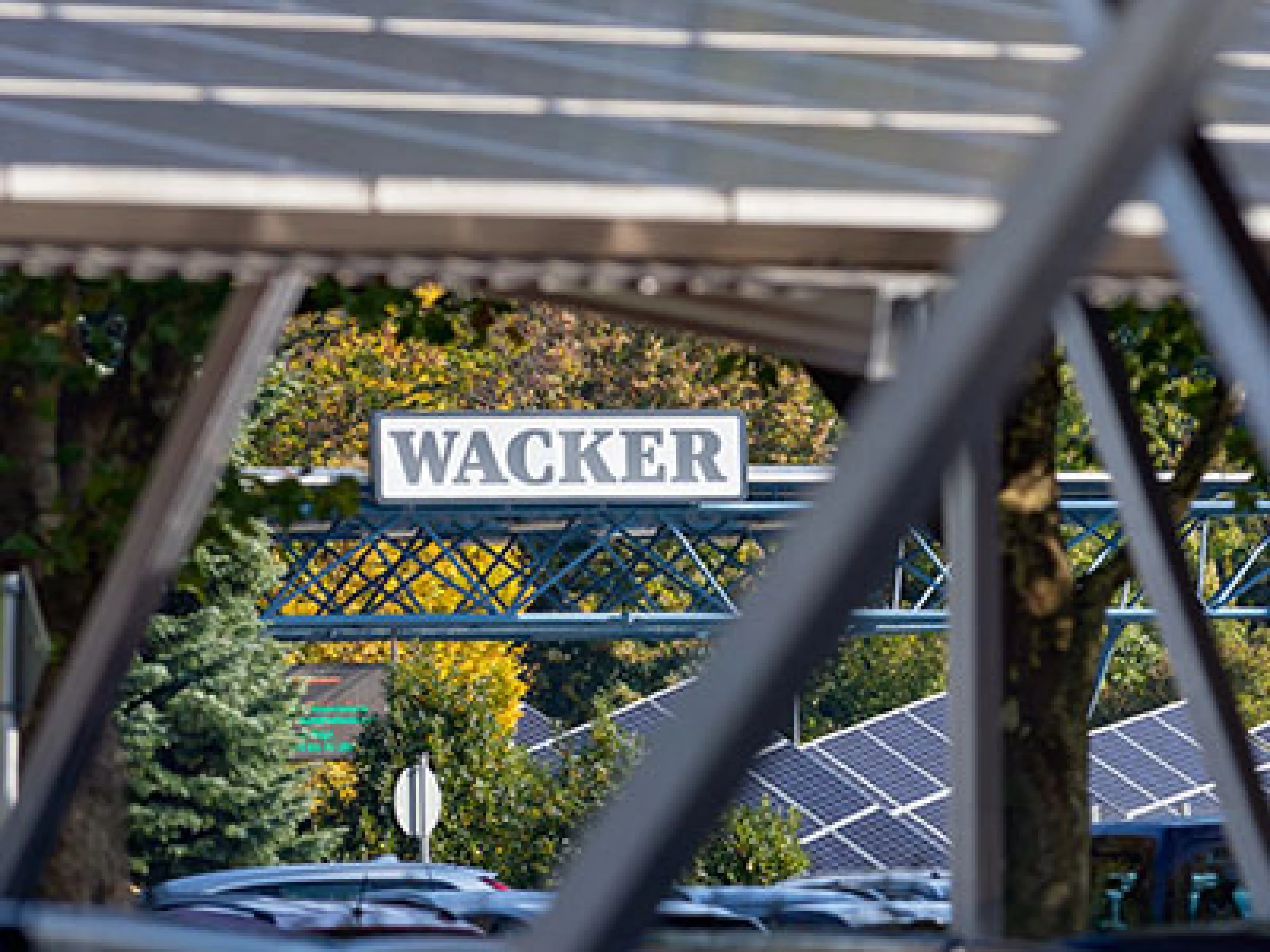 Photovoltaik Module bei Wacker