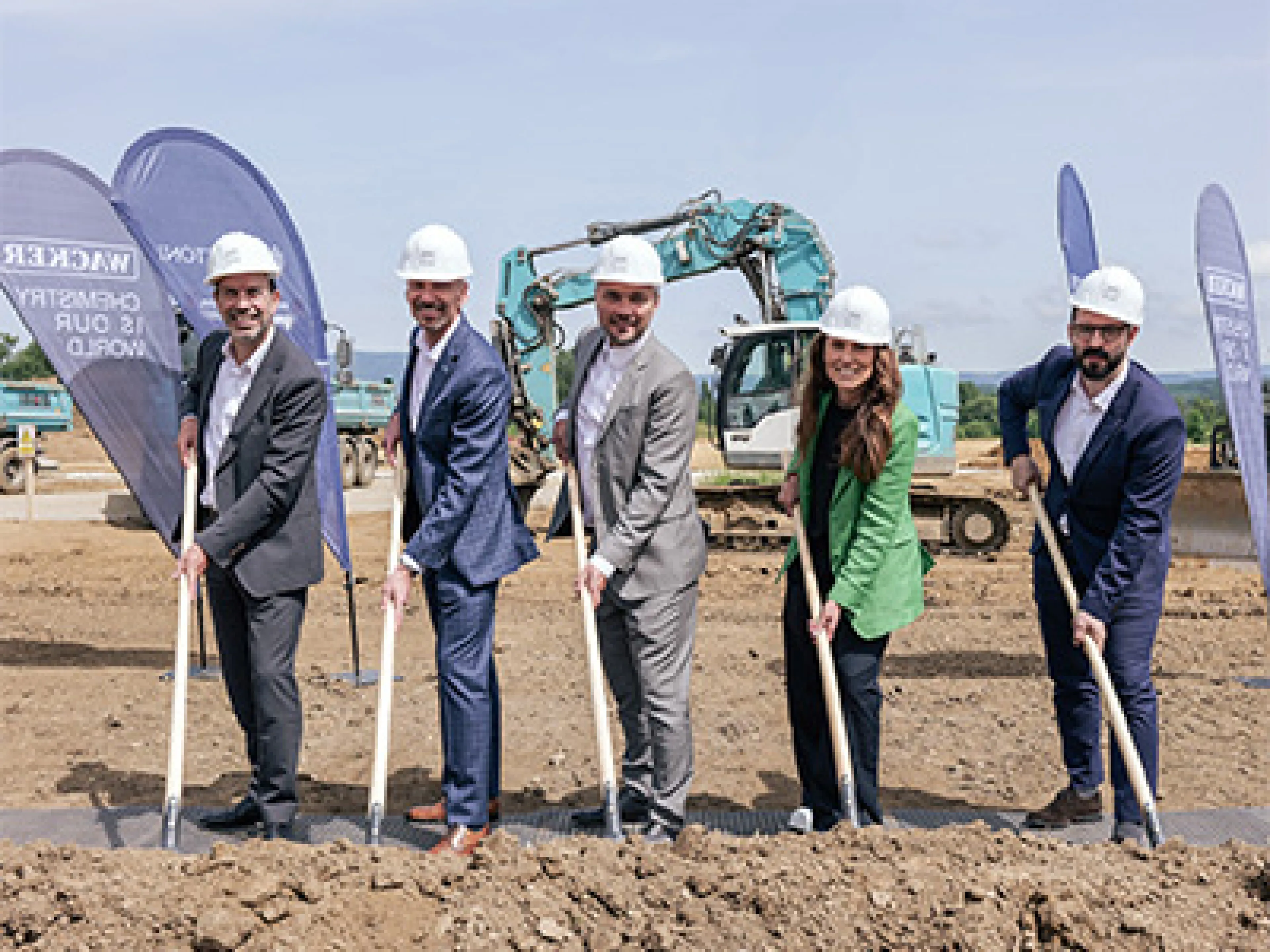Spatenstich für neue Wacker-Produktion in Tschechien