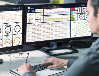 Zur Dekarbonisierung der Produktion trägt unter anderem die Integration erneuerbarer Energien bei, Bild: Copa-Data Zur Dekarbonisierung der Produktion trägt unter anderem die Integration erneuerbarer Energien bei
