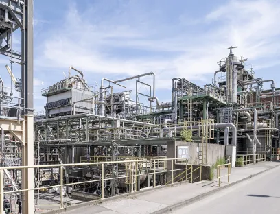 Erweiterung der Produktionskapazitäten für Weichmacher am bestehenden Standort in Marl, Bild: Evonik Erweiterung der Produktionskapazitäten für Weichmacher am bestehenden Standort in Marl