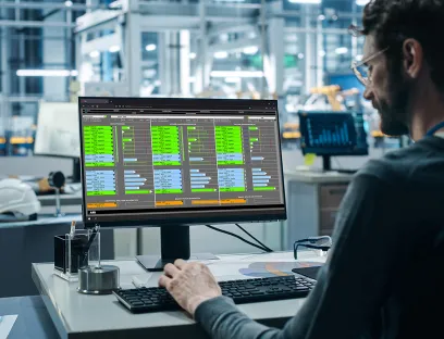 Datenerfassungs- und Datenverarbeitungssystem für die Emissionsberichterstattung, Bild ABB ABB-Datenerfassungs- und Datenverarbeitungssystem für die Emissionsberichterstattung