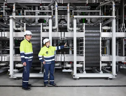 20-Megawatt-PEM-Elektrolyseur in Oberhausen, Bild: Air Liquide 20-Megawatt-PEM-Elektrolyseur von Air Liquide in Oberhausen