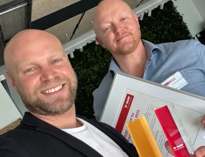 Rösberg wurde mit BASF Kontraktoren Award 2025 für das Gewerk Planungsleistungen ausgezeichnet, Bild: Rösberg Rösberg wurde mit BASF Kontraktoren Award 2025 für das Gewerk Planungsleistungen ausgezeichnet