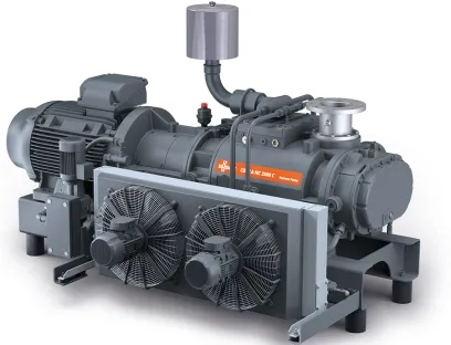 Schrauben-Vakuumpumpe, Bild: Busch Vacuum Solutions Schrauben-Vakuumpumpe vom Busch