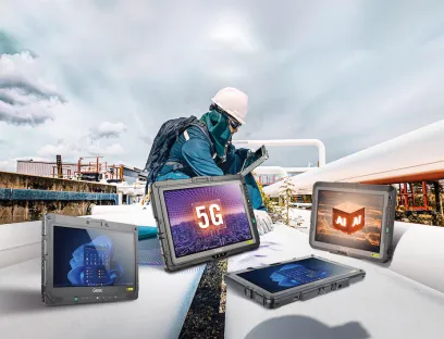Robustes und leistungsstarkes Tablet für hohe Sicherheitsstandards in potentiell gefährlichen Umgebungen, Bild: Getac Robustes und leistungsstarkes Tablet für hohe Sicherheitsstandards in potentiell gefährlichen Umgebungen