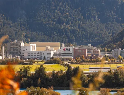 EMS Stammwerk Domat in der Schweiz