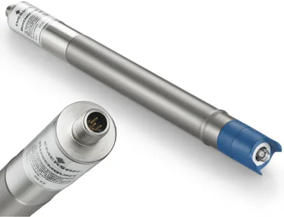 Der pH-Sensor ist für anspruchsvolle Prozessbedingungen ausgelegt und sorgt für zuverlässige Ergebnisse bei der Flüssigkeitsanalyse in Anwendungen mit hohen Temperaturen, hohem Druck und bei einziehbaren Sensoren