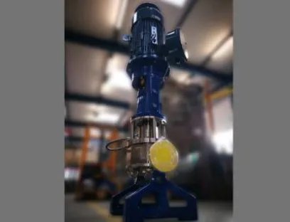 In-Line-Chemieprozesspumpe der CP Pumpen AG für die Förderung feststoffbeladener Flüssigkeiten, Bild: CP Pumpen In-Line-Chemieprozesspumpe der CP Pumpen AG für die Förderung feststoffbeladener Flüssigkeiten