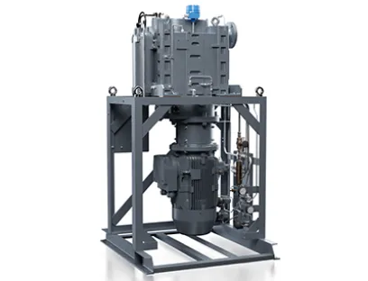 Ölfreie Vakuumpumpe für den Einsatz in der Chemieproduktion, Bild: Edwards Vacuum Ölfreie Vakuumpumpe für den Einsatz in der Chemieproduktion