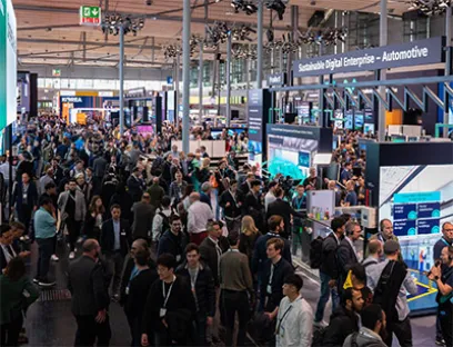 130.000 Interessierte kamen auf die Hannover Messe 2024, Bild: Deutsche Messe / Reiner Jensen 130.000 Besucher auf der Hannover Messe 2024