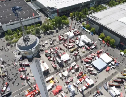 Interschutz 2020: Zur Vorveranstaltung in 2015 waren rund 1.500 Aussteller und mehr als 150.000 Besucher zur gekommen, Bild: Deutsche Messe Interschutz 2020