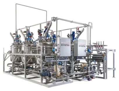 Flüssigkeitshandling weiter ausgebaut: Umweltfreundliche verfahrenstechnische Flüssigkeitsanlage, Bild: Kitzmann Flüssigkeitshandling weiter ausgebaut: Umweltfreundliche verfahrenstechnische Flüssigkeitsanlage