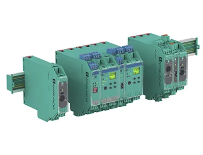 Das Power Rail des K-Systems reduziert den Verdrahtungsaufwand bei der Stromversorgung und bietet darüber hinaus eine Sammelfehlermeldung, Bild: Pepperl+Fuchs Das Power Rail des K-Systems reduziert den Verdrahtungsaufwand bei der Stromversorgung und bietet darüber hinaus eine Sammelfehlermeldung