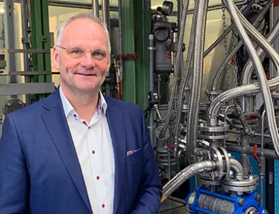 Peter Bartholomäus, Geschäftsleitungsvorsitzender Infraserv Wiesbaden (ISW), Bild: chemieproduktion-online.de / Susanne Woggon Peter Bartholomäus, Geschäftsleitungsvorsitzender Infraserv Wiesbaden (ISW)