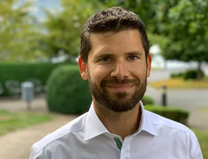 Stephan Sagebiel, Leiter Industrie Management für Prozess- und Verfahrenstechnik bei Phoenix Contact, Bild: chemieproduktion-online.de, Susanne Woggon Stephan Sagebiel, Leiter Industrie Management für Prozess- und Verfahrenstechnik bei Phoenix Contact