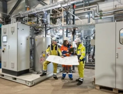 Pilotanlage zur Erzeugung nachhaltiger Kohlenwasserstoffe