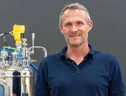 Stefan Kaspar, Internation Product Manager, im Chem-Talk, Bild: Vega Stefan Kaspar, Internation Product Manager bei Vega Grieshaber