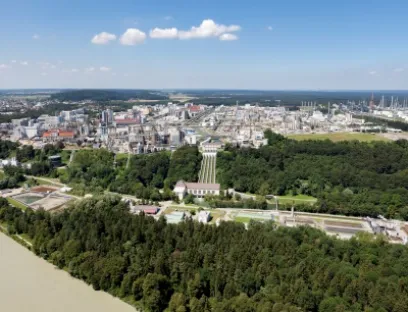 Stammwerk der Wacker Chemie AG in Burghausen