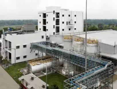 Die neue Hydrosilylierungsanlage von Wacker