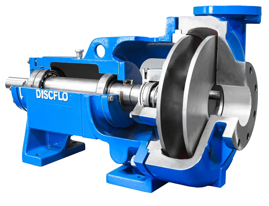 Scheibenpumpen von Discflo fördern abrasive und korrosive Medien nahezu ohne Verschleiß und können Wartungskosten in vielen Anwendungen deutlich senken