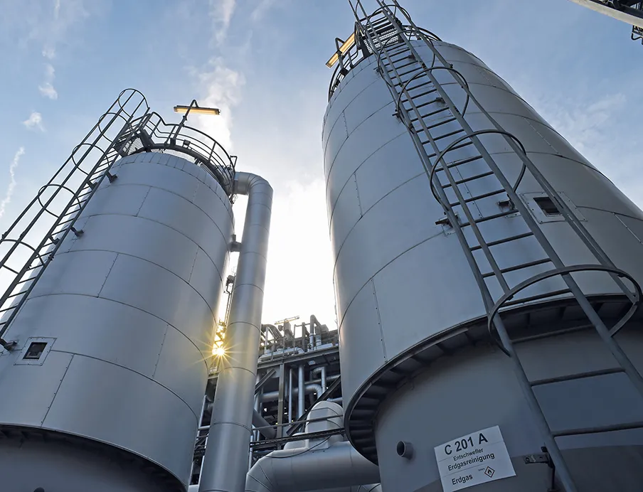 Ammoniakproduktion am Standort Ludwigshafen, Bild: BASF Ammoniakproduktion am Standort Ludwigshafen von BASF
