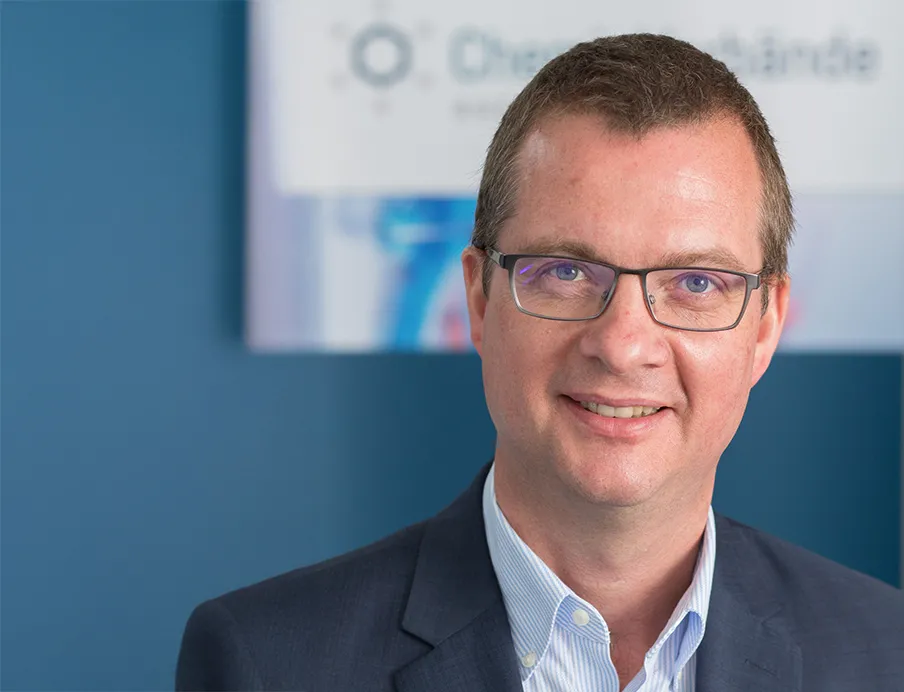 Sebastian Schäfer, Vorsitzender Chemieverbände Rheinland-Pfalz, Bild: Chemieverbände Rheinland-Pfalz Sebastian Schäfer, Vorsitzender Chemieverbände Rheinland-Pfalz