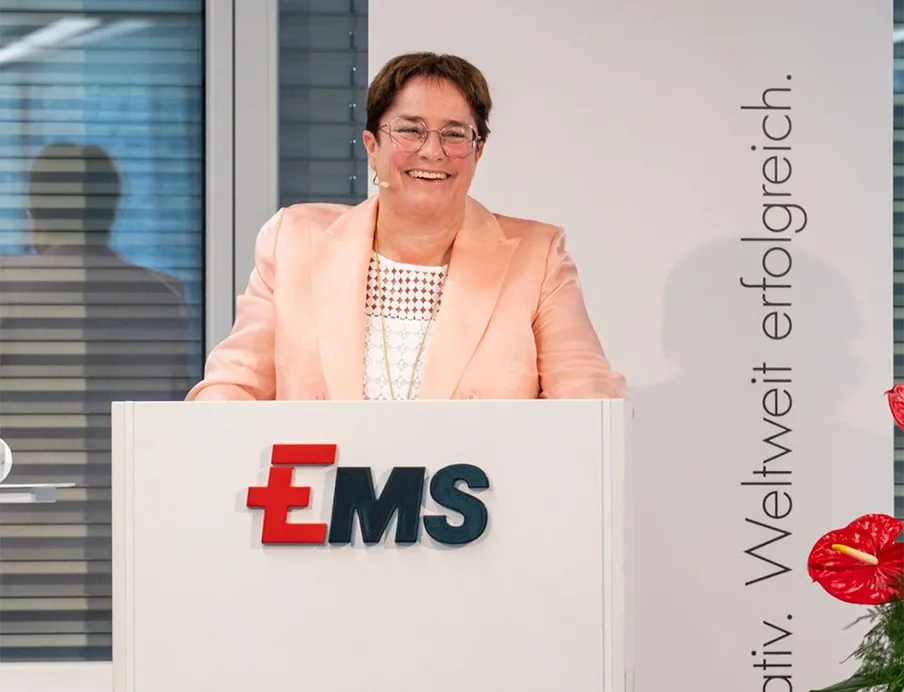 EMS-Chefin Magdalena Martullo-Blocher, Bild: EMS EMS-Chefin Magdalena Martullo-Bloche