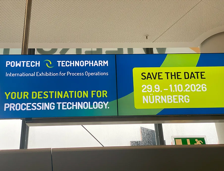 Die nächste Powtech Technopharm ist für 2026 geplant