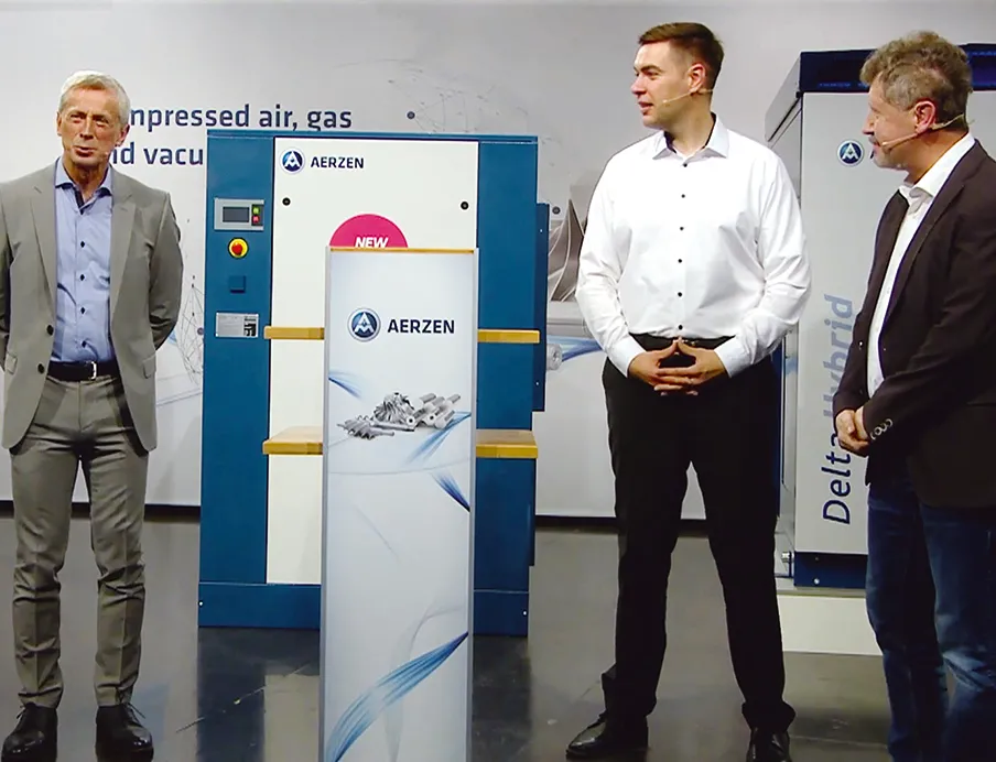 Mit der Integration von ACI deckt Aerzen Druckluftanwendungen von 2,5 bis 40 bar ab