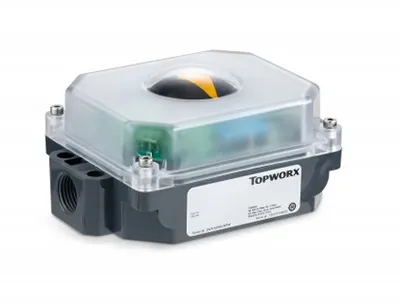 Die neue Switchbox ist ein kompakter, qualitativ hochwertiger und langlebiger Stellungsregler mit zuverlässiger Rückmeldung der Auf/Zu-Stellung von Ventilen, Bild: Emerson Stellungsregler von Emerson