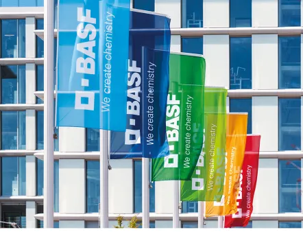 BASF Hauptsitz in Ludwigshafen